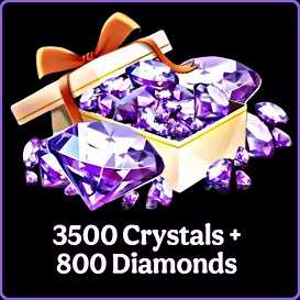 3500 Love and DeepSpace Crystals